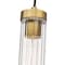 Z-Lite Beau Pendant, 1-Light, 4.75 In.W x 12.75 In.H, Rubbed Brass/Clear 740P-RB - alternate 6